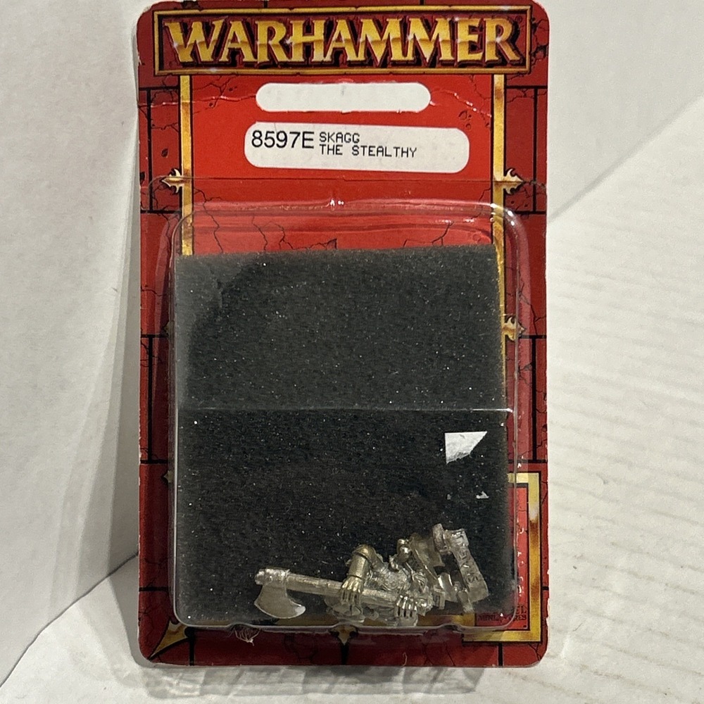 WARHAMMER 40K SKAGG THE STEALTHY 8597E NIB METAL RARE & OOP CITADEL MINIATURE